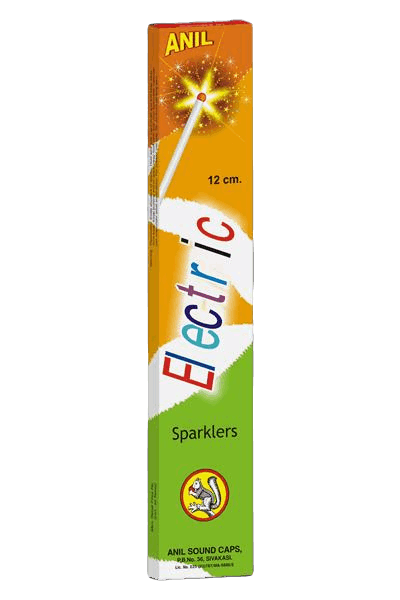 12 CM. DELUXE ELECTRIC SPARKLERS